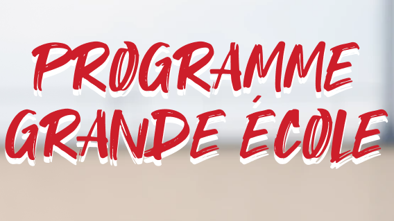 Programme Grande Ecole - Grade de Master Commerce, Marketing, Développement International 