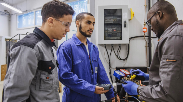 TITRE PROFESSIONNEL TECHNICIEN D'INTERVENTION EN FROID INDUSTRIEL 1 AN