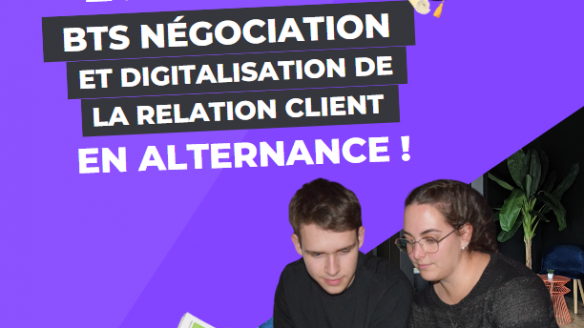 BTS Négociation et Digitalisation de la Relation Client