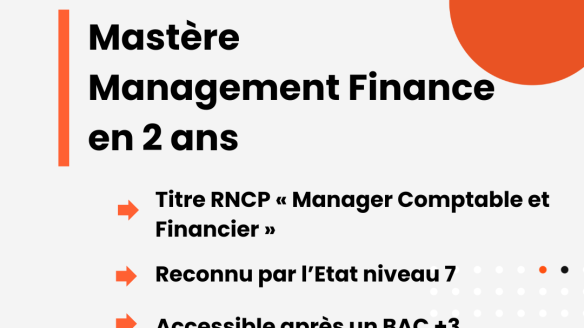 Mastère Management Finance