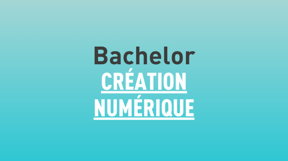 Bachelor Création numérique